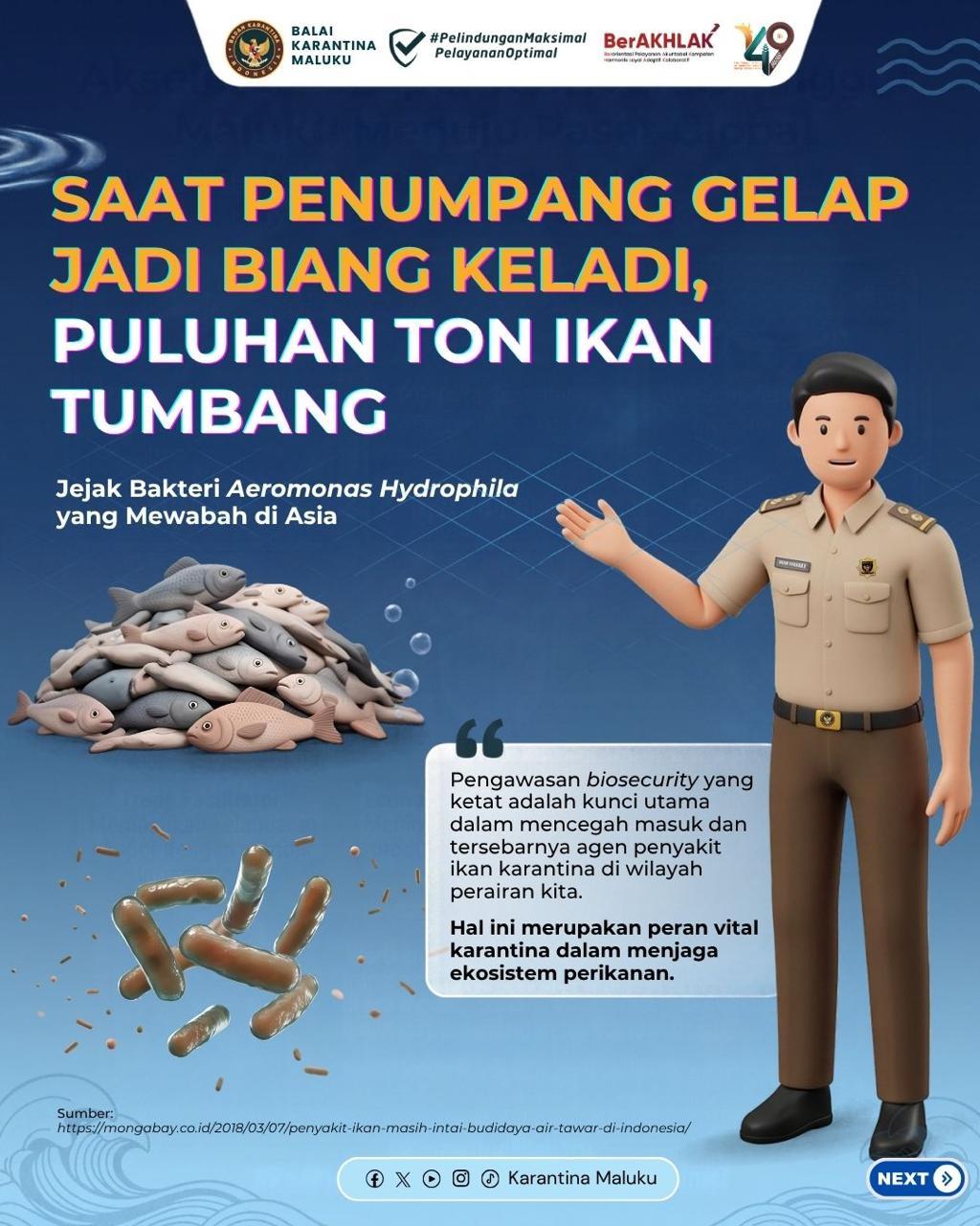 Ancaman penyakit ikan bukan cerita lama. Ini masih nyata, dan bisa datang tanpa tanda