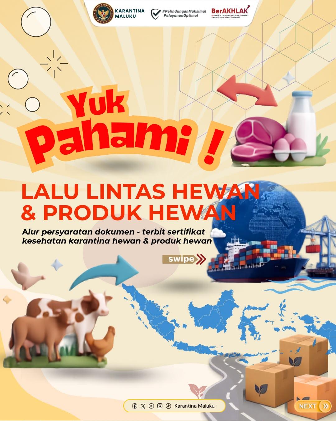 Mau Bawa Hewan Atau Produknya Jangan Lupa Dokumennya Juga Ya