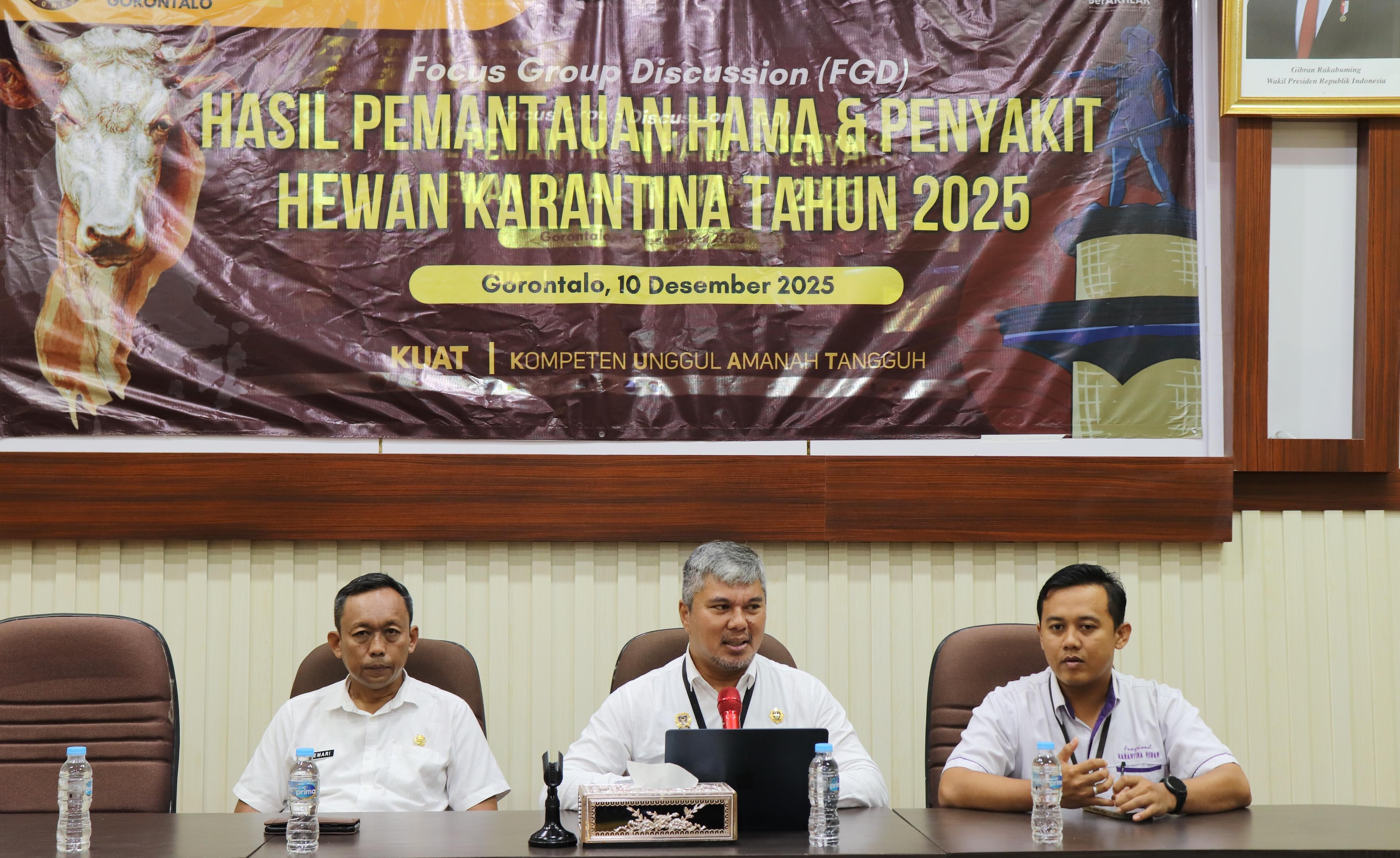 Karantina Gorontalo Paparkan Hasil Pemantauan HPHK 2025