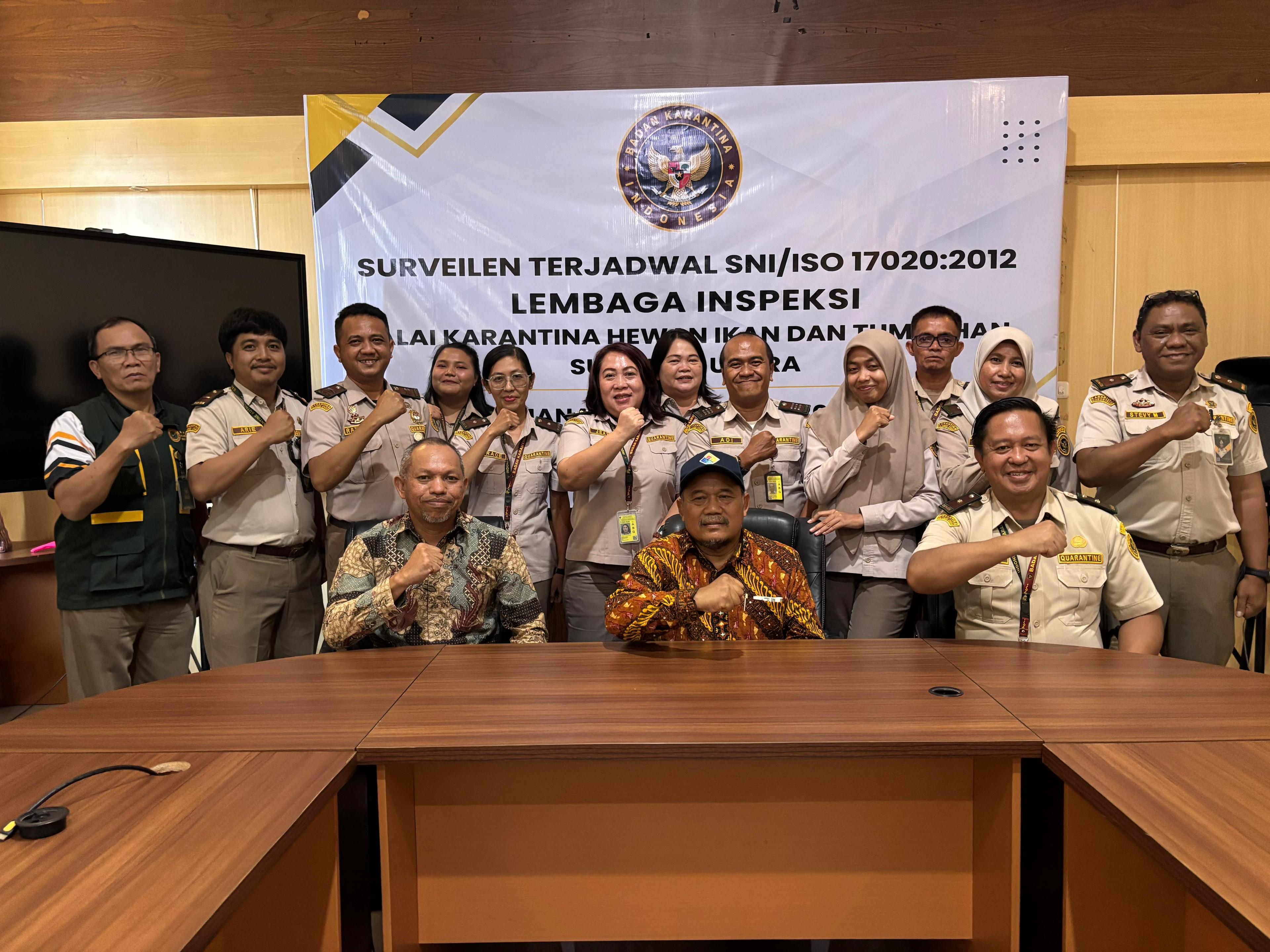 Karantina Sulawesi Utara Tuntaskan Survailen SNI ISO/IEC 17020:2012 Untuk Lembaga Inspeksi Terstandar