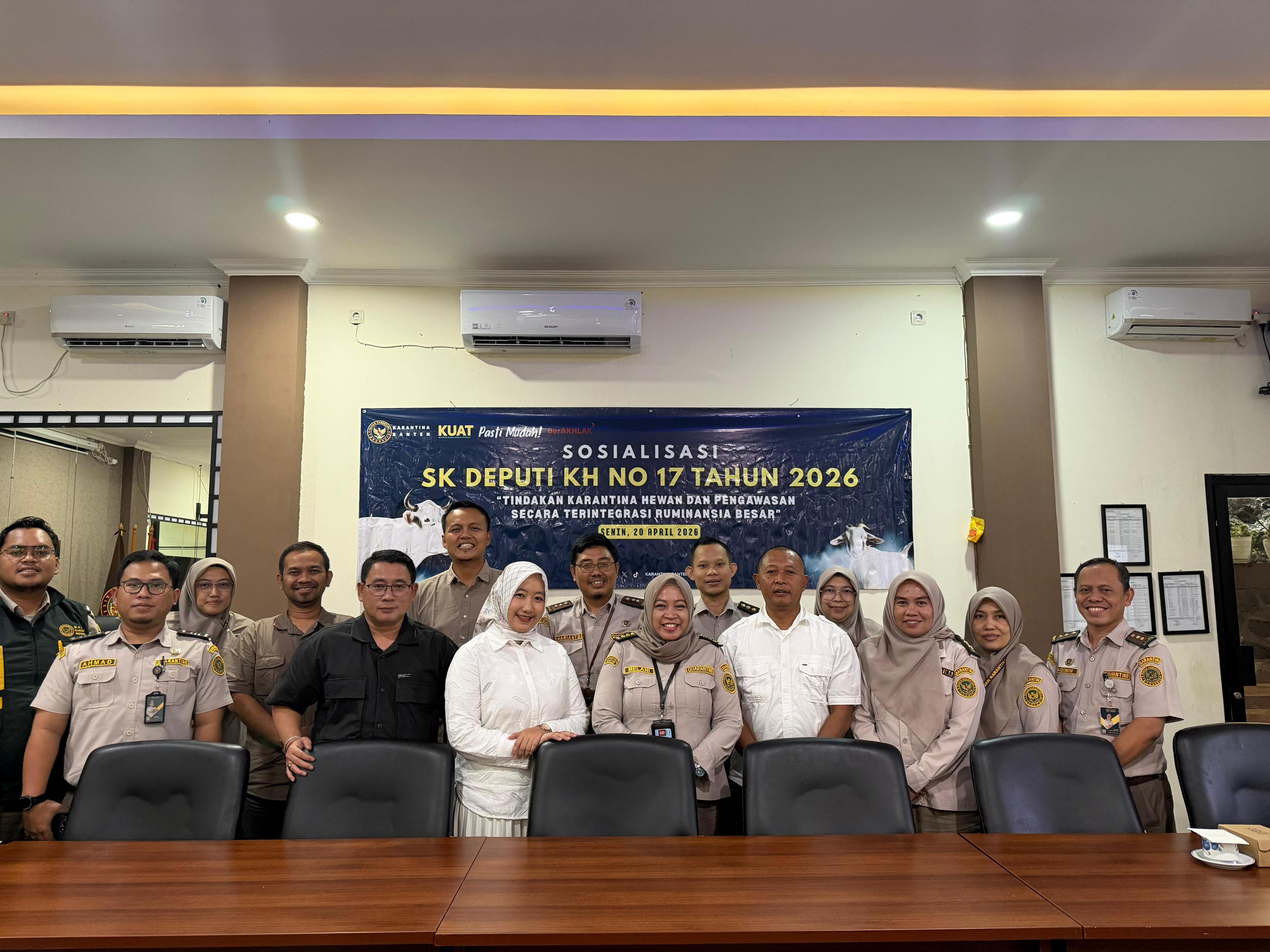 Karantina Banten Perkuat Pengawasan Lalu Lintas Ternak Jelang Idul Adha