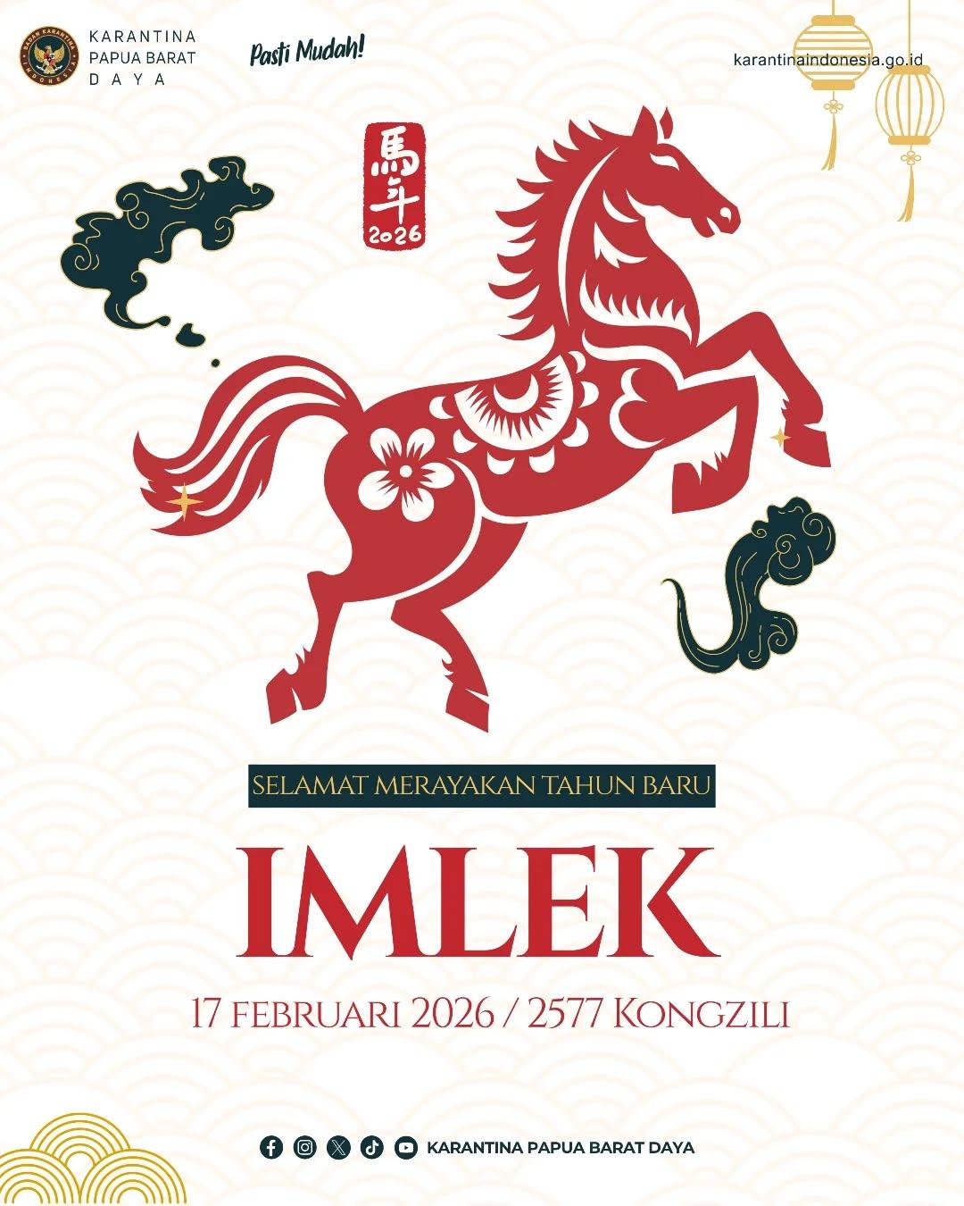 Selamat Merayakan Tahun Baru Imlek 2026 Gong Xi Fa Cai!🧧