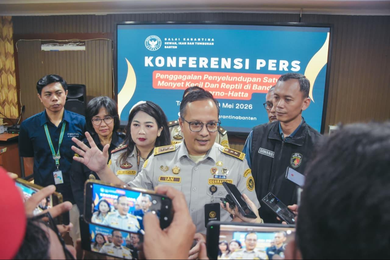 Sinergi Bersama, Barantin Gagalkan Penyelundupan Satwa Hidup Asal Thailand