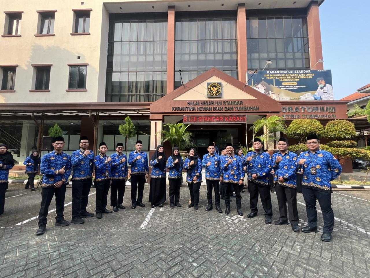 Karantina DKI Jakarta Ikuti Upacara Hari Lahir Pancasila