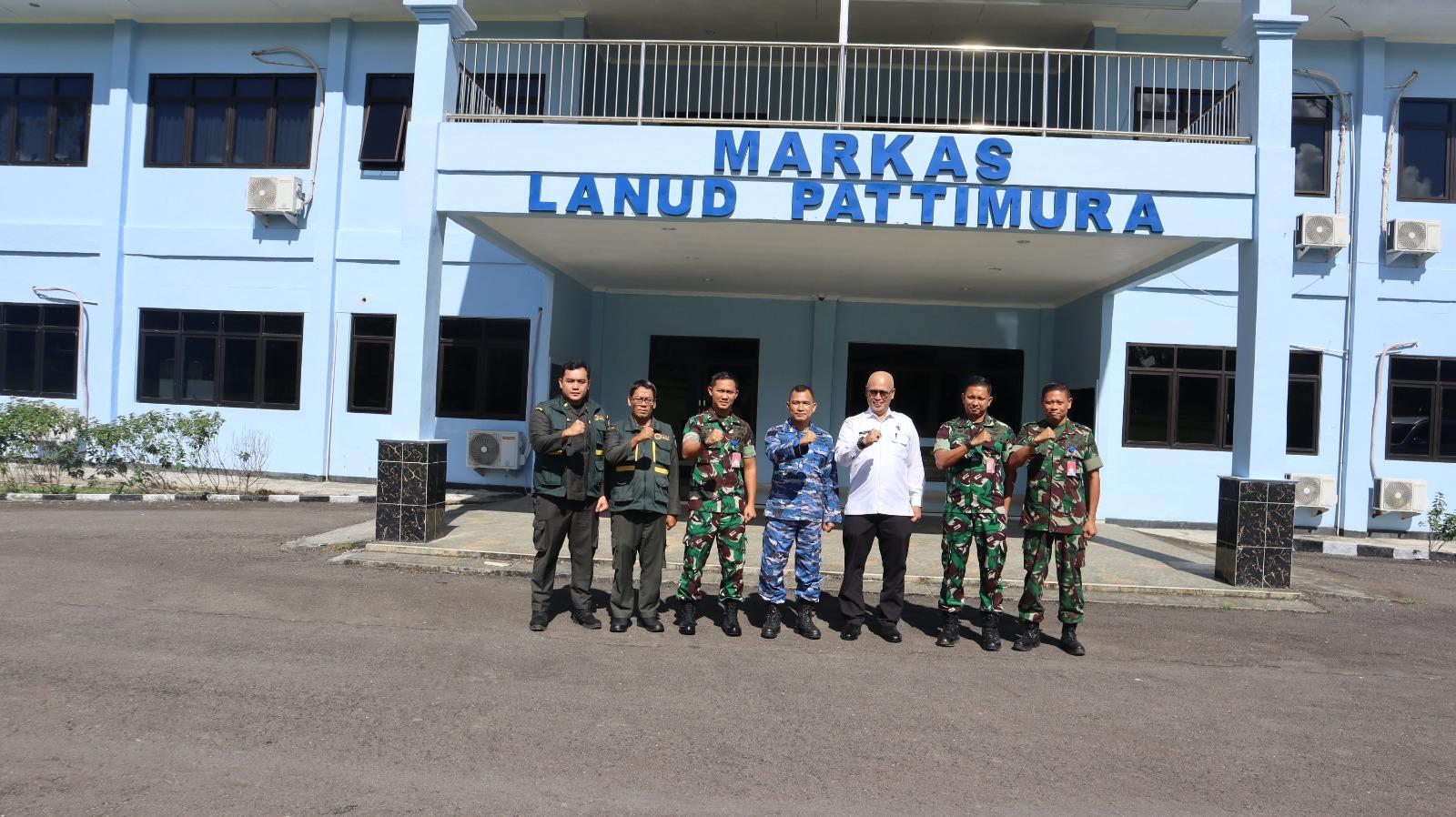 Perkuat Sinergi Pengawasan Jalur Udara, Karantina Maluku Jalin Koordinasi dengan Lanud Pattimura