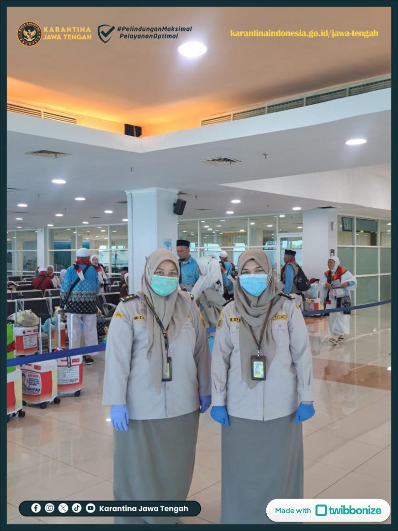 Jaga Negeri, Petugas Karantina Kawal Kepulangan Jamaah Haji 