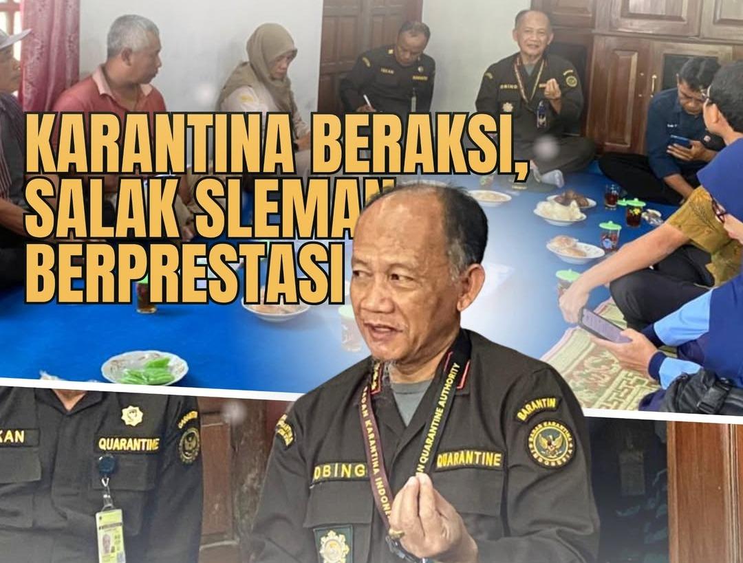 Pengendalian Maksimal Pelayanan Optimal Karantina Yogyakarta Lakukan Mitigasi Risiko Lalat Buah pada Buah Salak