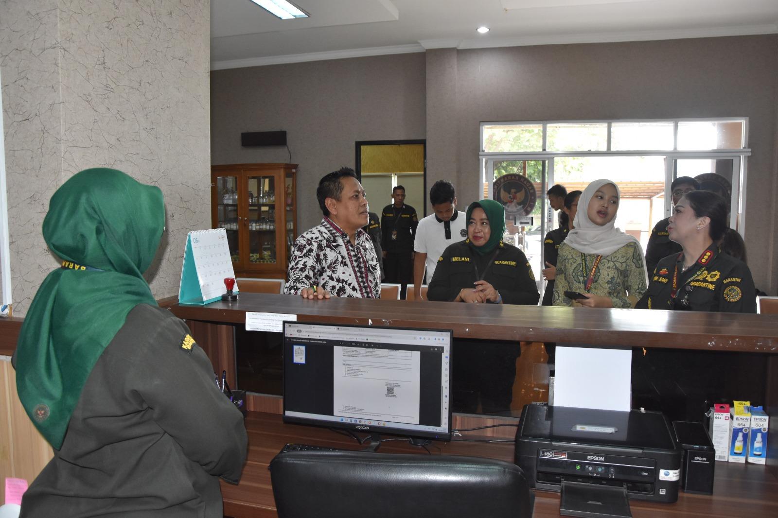 Monitoring Pelayanan Karantina di Banten, Perkuat Diskusi dan Penyerapan Informasi untuk Peningkatan Layanan