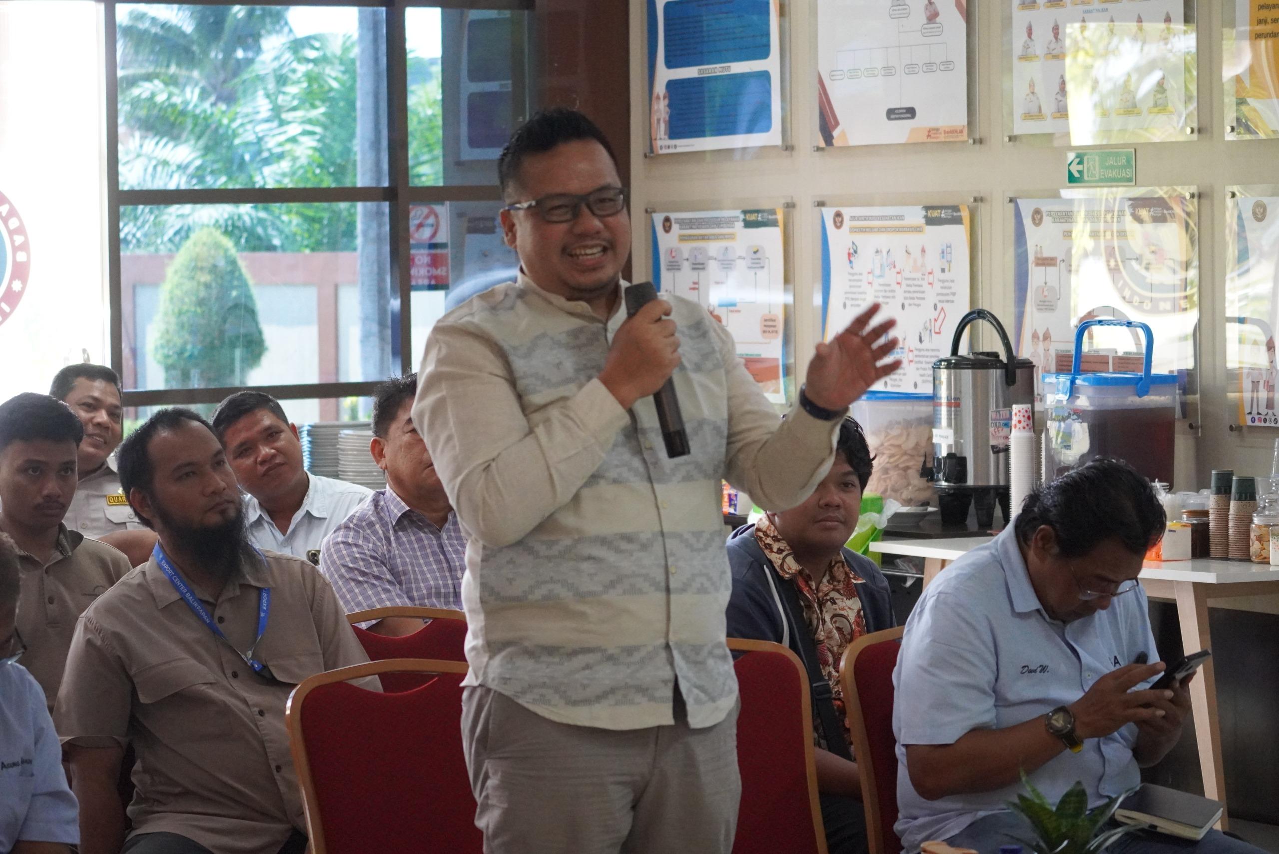 Karantina Kaltim Gandeng Pelaku Usaha dan Media, Pastikan Komoditas Unggulan Tembus Pasar Global