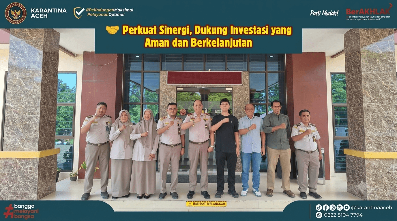 Perkuat Sinergi, Dukung Investasi yang Aman dan Berkelanjutan