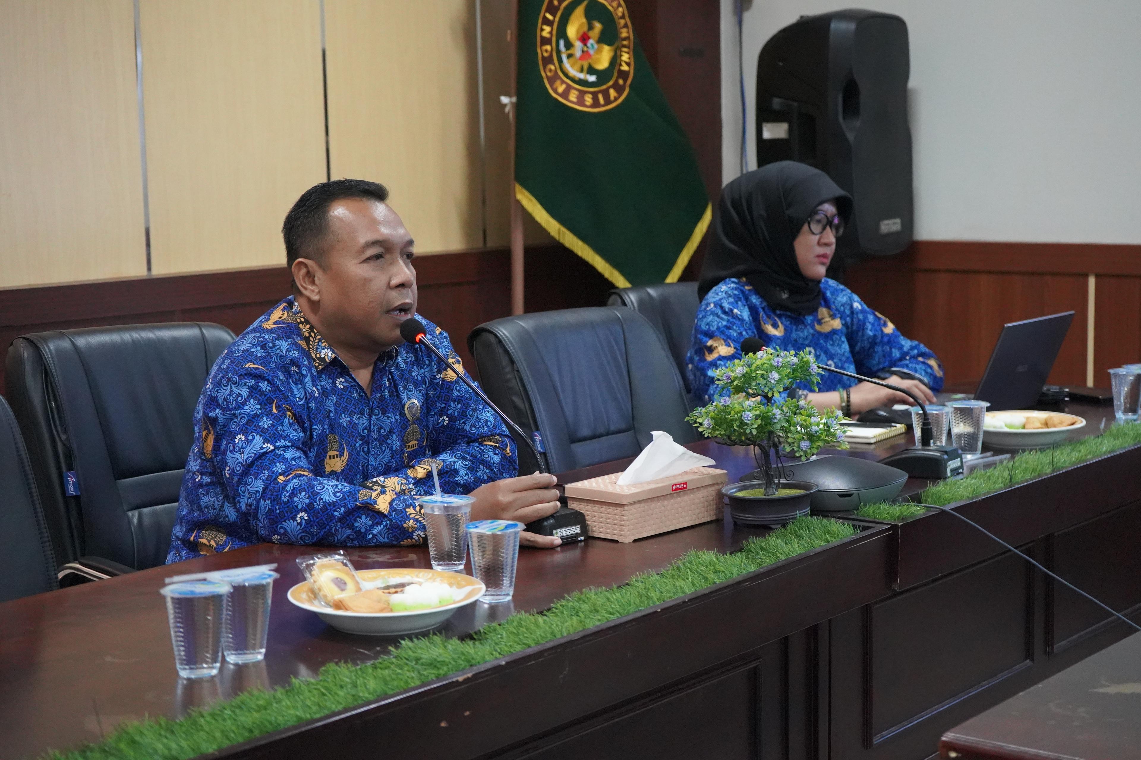 Rapat Evaluasi Kinerja Semester 1 Tahun 2026 BKHIT Maluku Utara