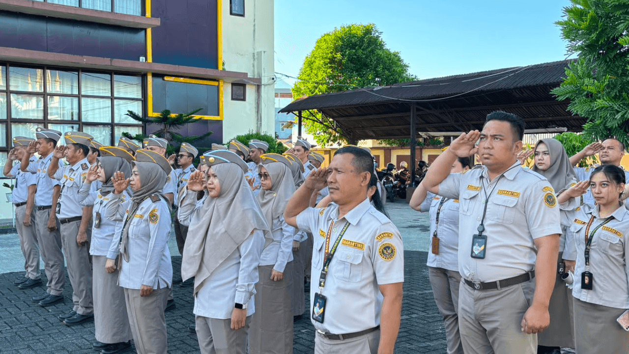 Kepala Karantina Sulawesi Utara Ajak Seluruh Pegawai Jaga Marwah Instansi, Tekankan Displin dan Integritas