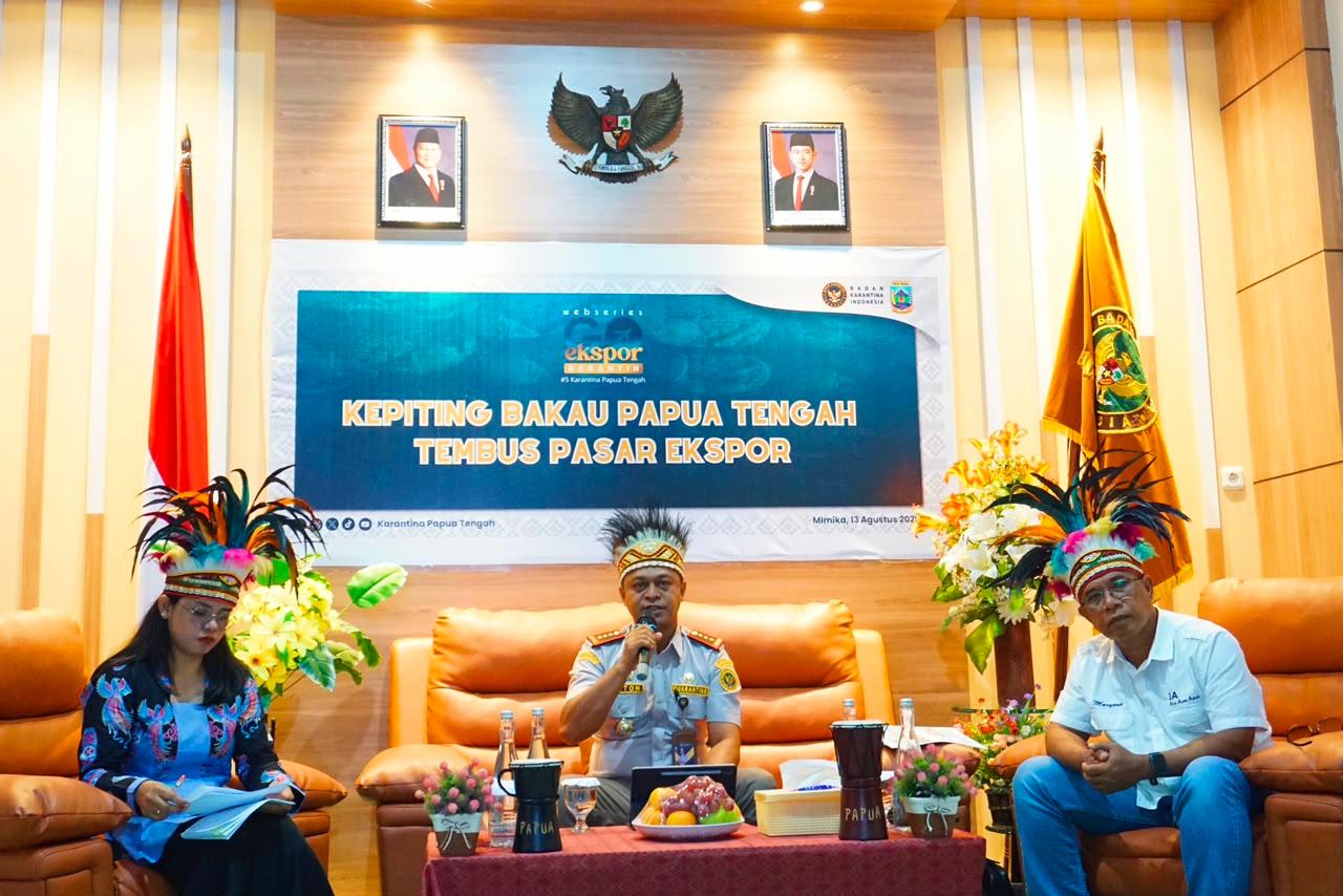 Kepiting Bakau Papua Tengah Tembus Pasar Ekspor, Nilai Ekspor Naik 41,67 Persen