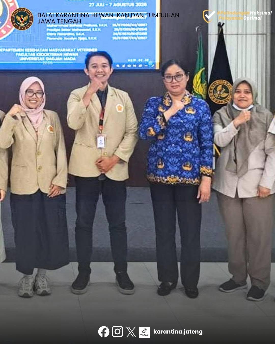 Karantina Jateng Lahirkan Duta Muda Jaga Kedaulatan Hayati