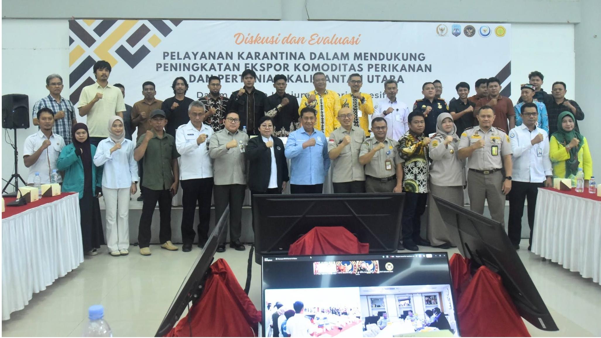 Kunjungan Komisi IV DPR RI dalam rangka Diskusi danb Evaluasi Pelayanan Karantina Di Kalimantan Utara