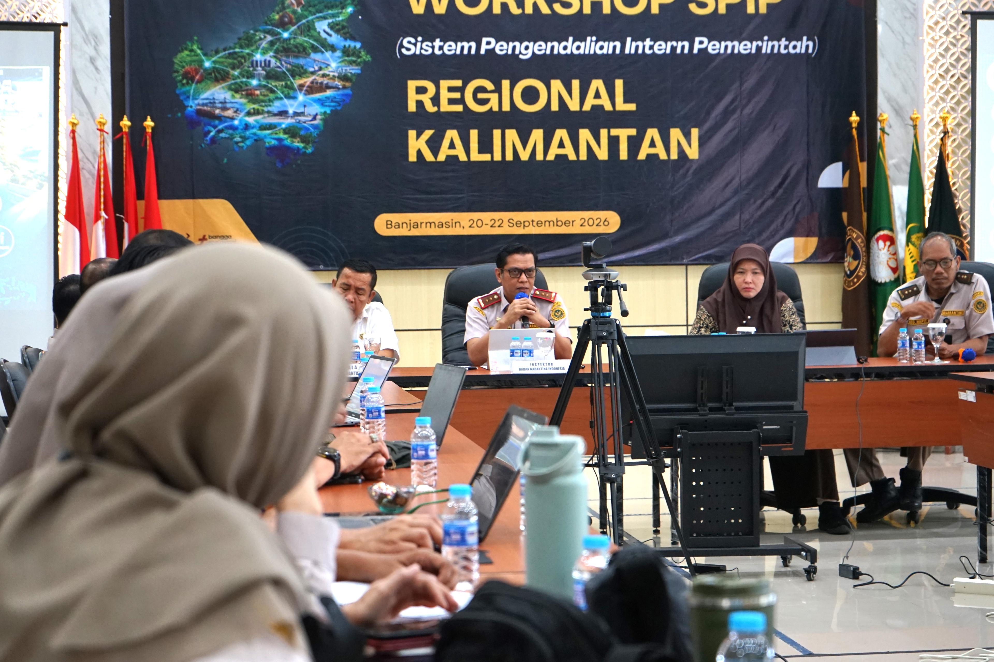 Inspektur Barantin Tekankan Pengelolaan Risiko dalam Penilaian Mandiri SPIP