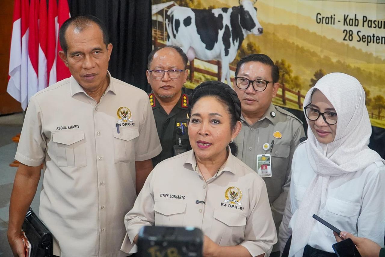 Jaga Pasokan Susu Nasional, Komisi IV dan Barantin Perkuat Biosekuriti Sapi Perah
