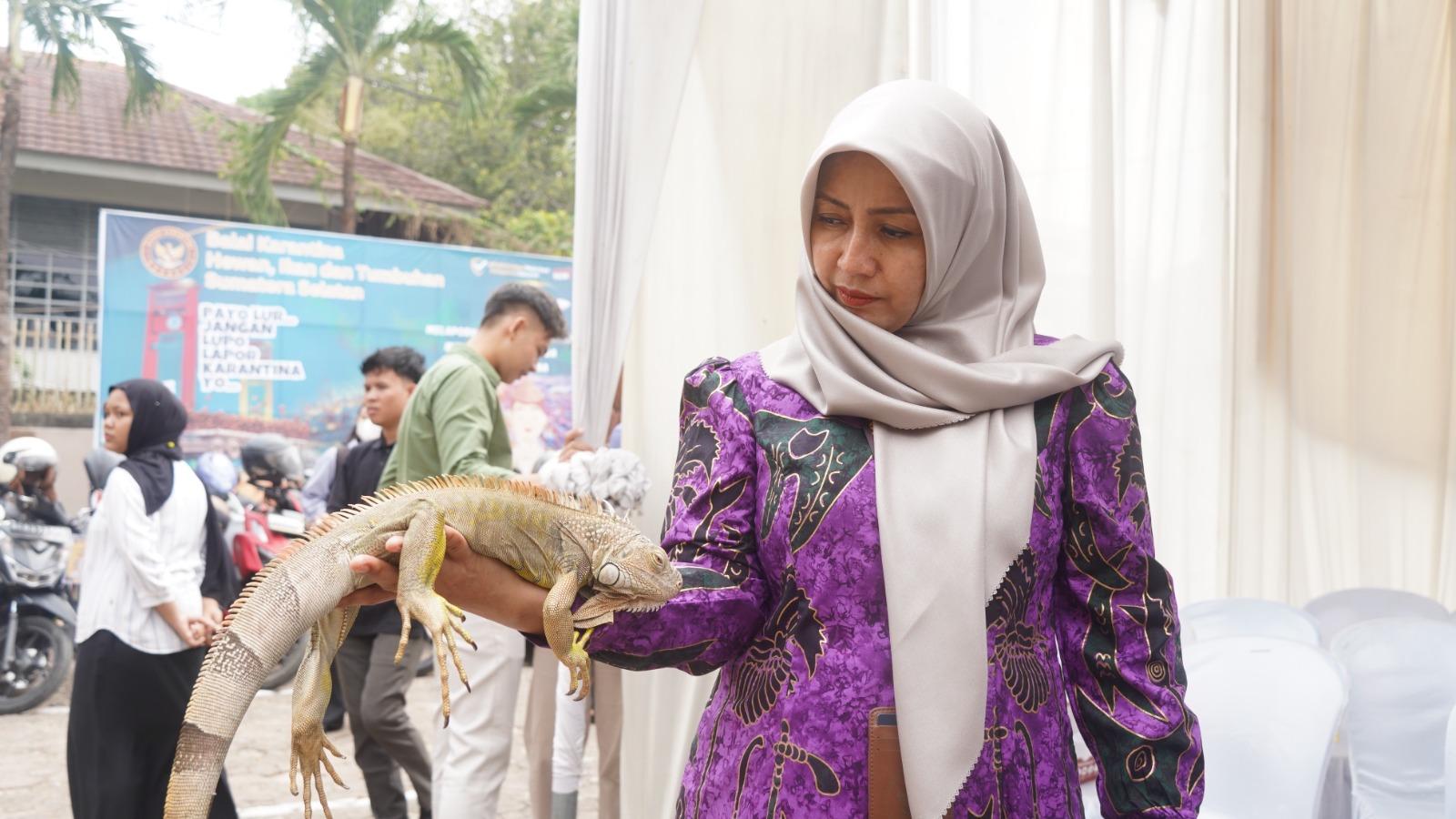 Jaga Alam Sumsel dari Jenis Asing Invasif, Karantina Perkuat Edukasi dan Pengawasan