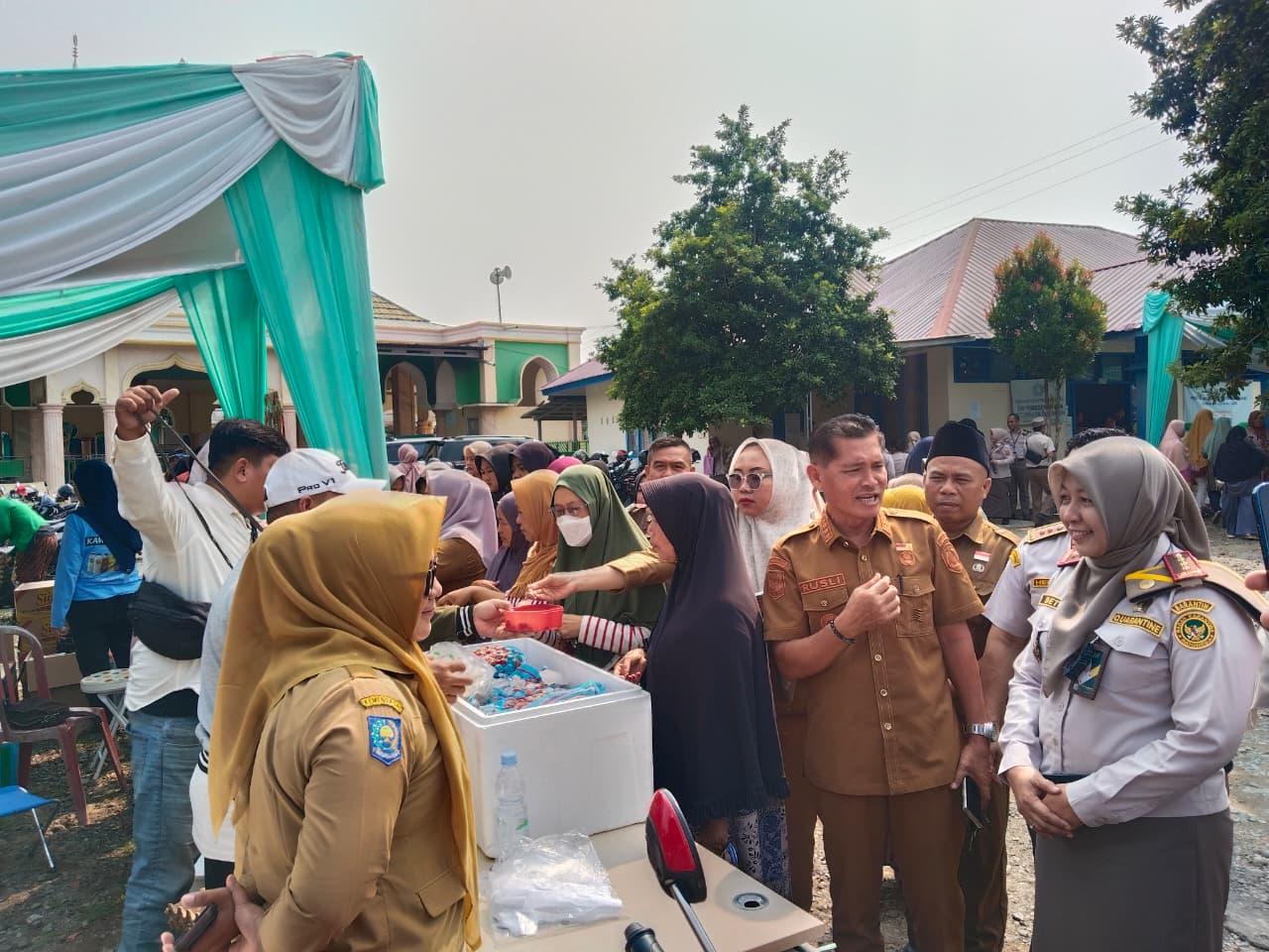 Balai Karantina Bengkulu Gelar Bazar Pangan Murah dan Cek Kesehatan Gratis untuk 150 Warga