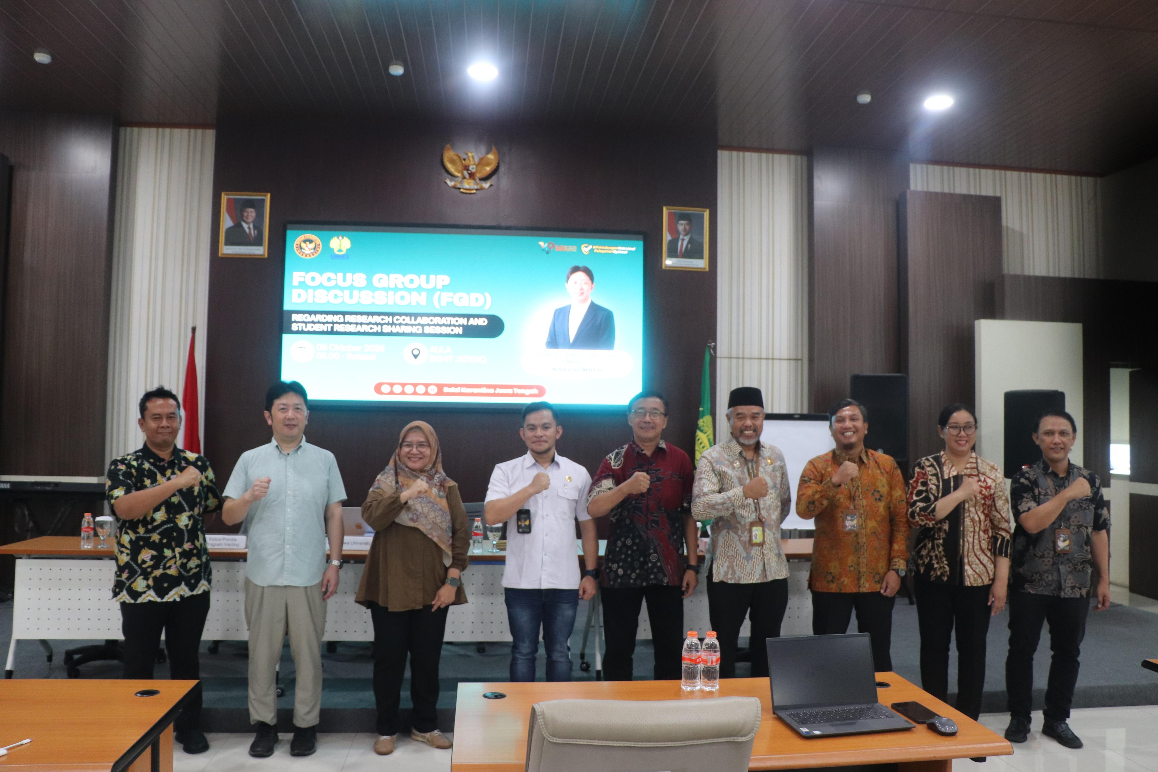 Perkuat Kolaborasi Riset Internasional, UNNES dan Kanazawa University Berbagi Pengetahuan dan Pengalaman Penelitian 