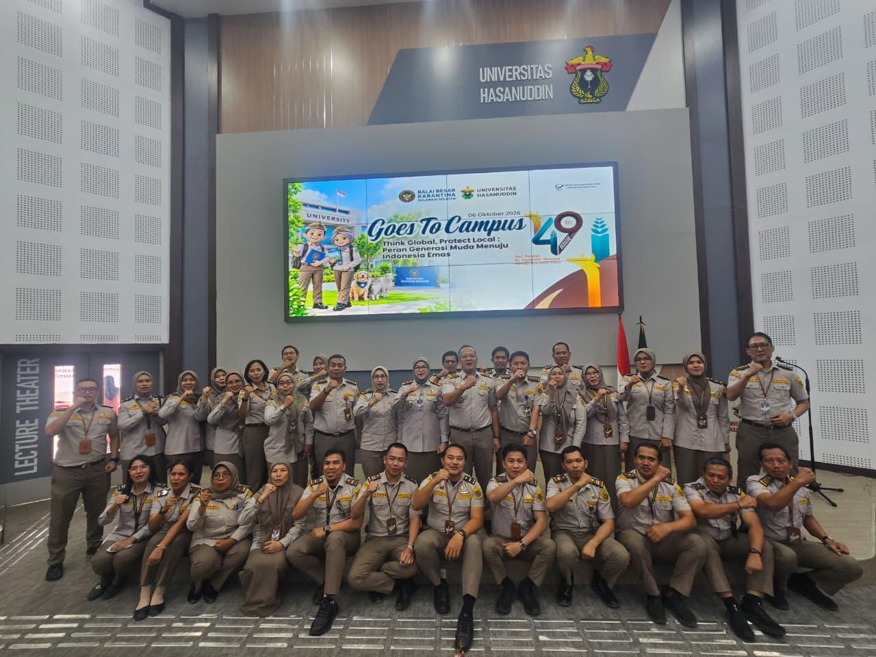 Karantina Goes to Campus, Ajak Generasi Muda Jadi Penjaga Sumber Daya Hayati Indonesia