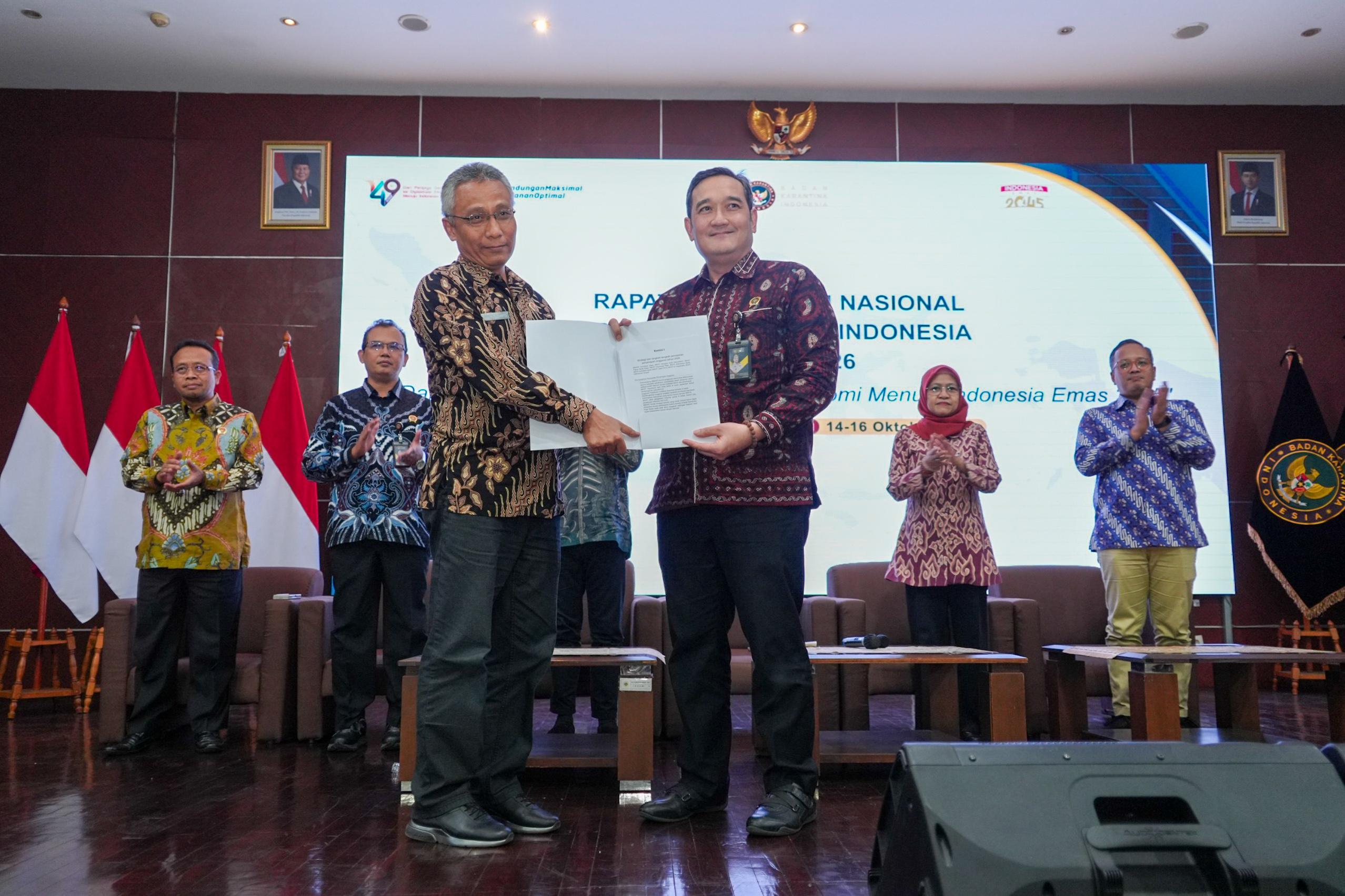 Wujudkan Tata Kelola Pemerintahan yang Baik, Barantin Susun Lima Strategi
