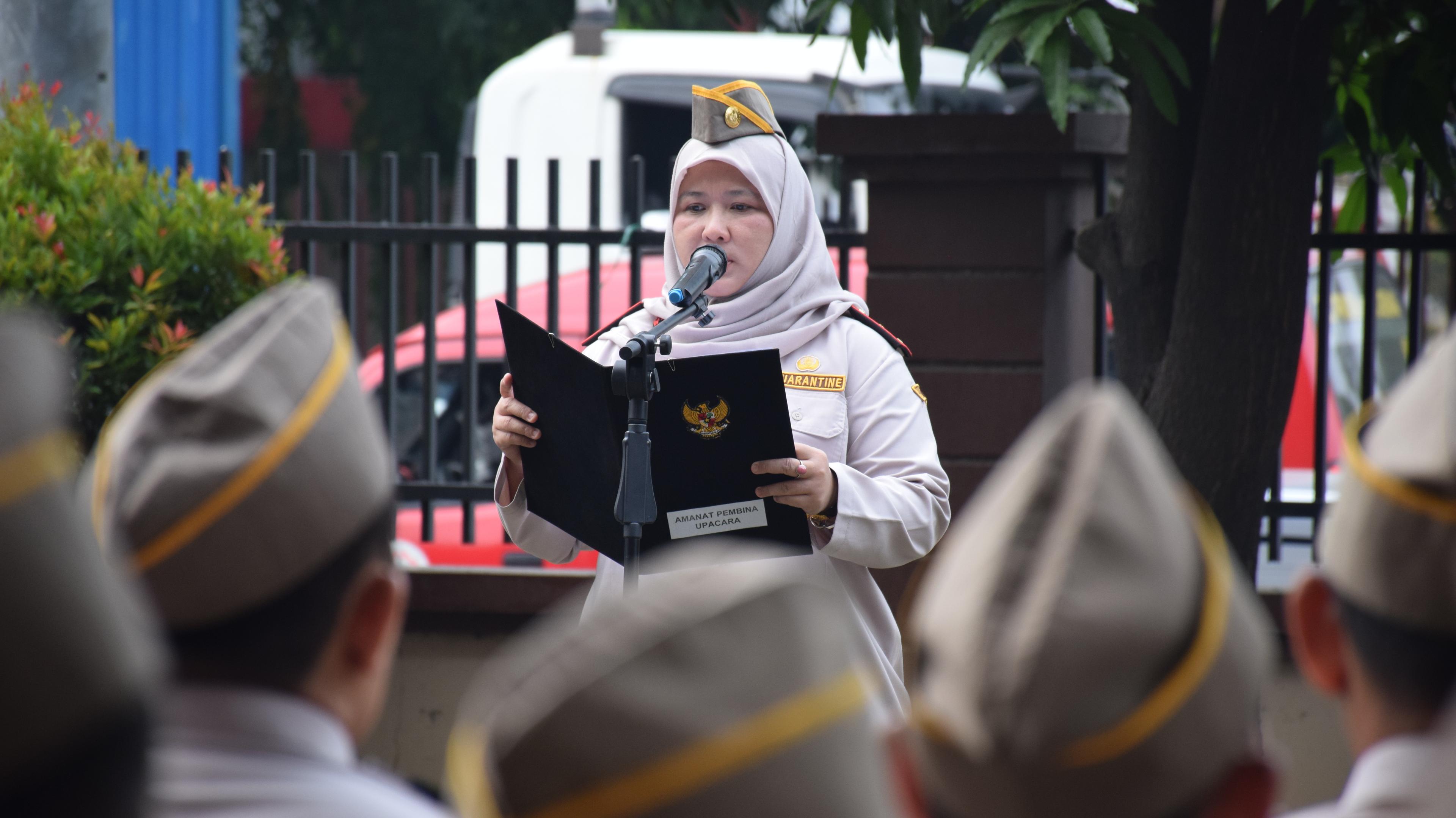 Kobarkan Semangat Pemuda, Perkuat Pengabdian Karantina 