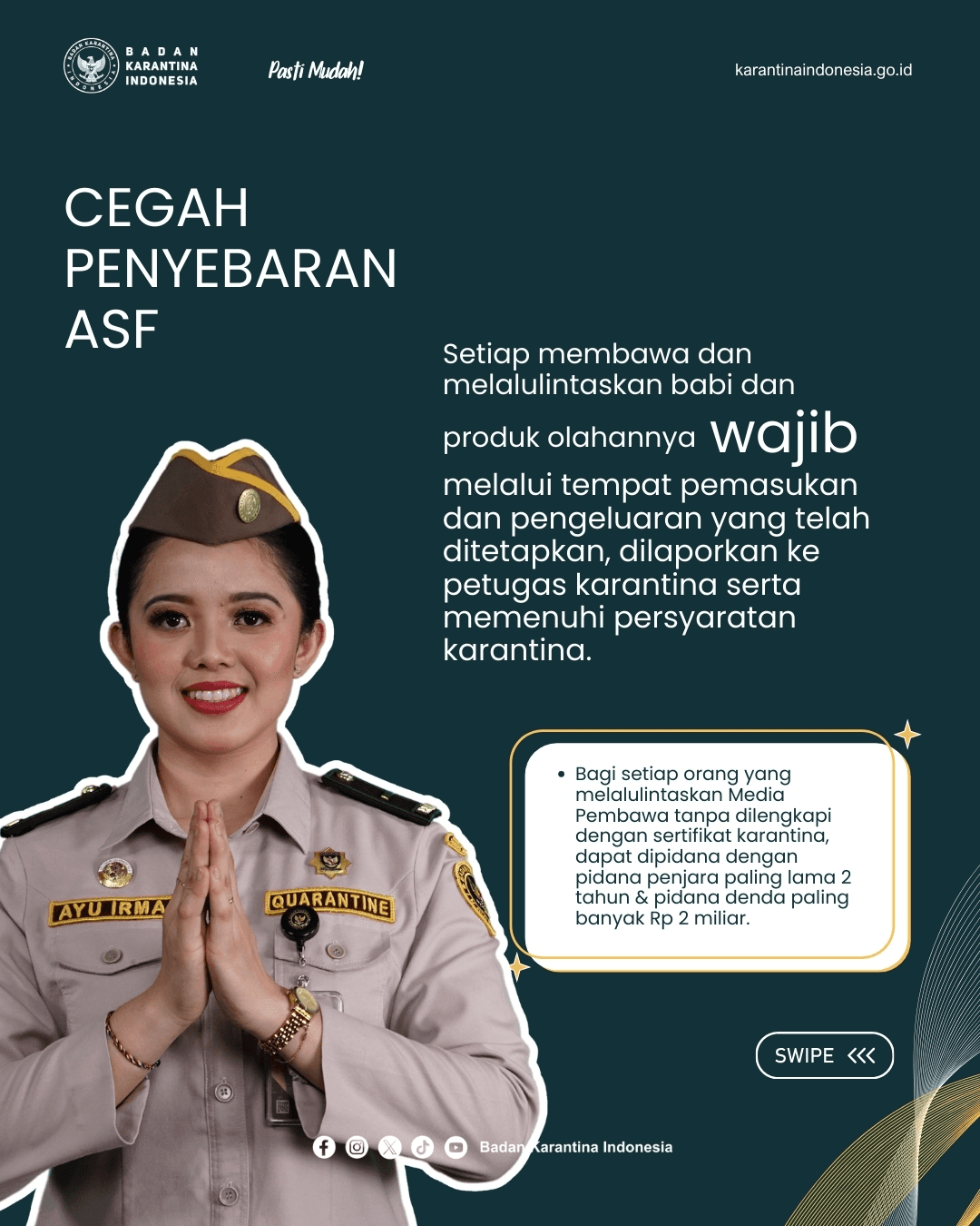 Edukasi Karantina 5 Langkah