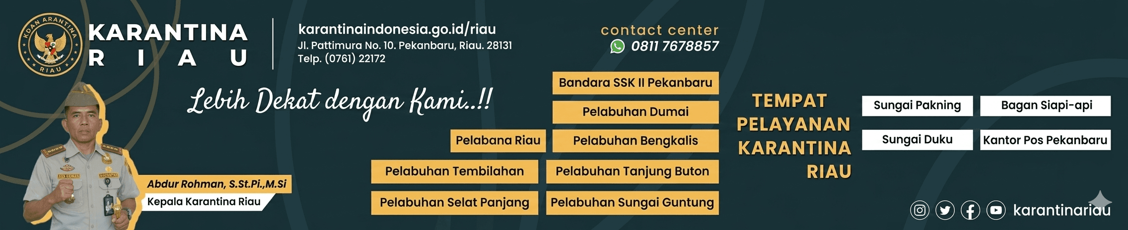 Komitmen Melayani UPT Riau