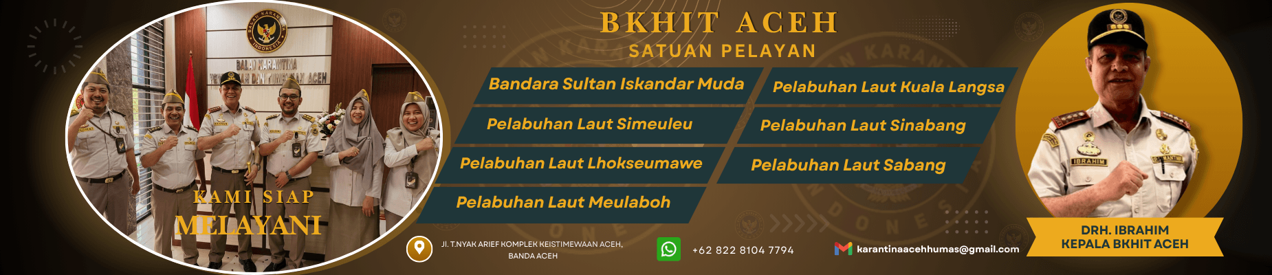 Komitmen Melayani UPT Aceh