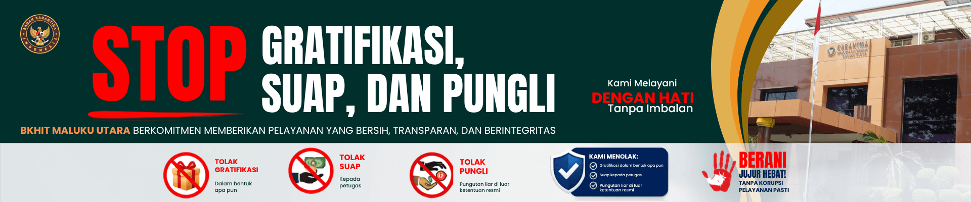 Stop Pungli, Suap dan Gratifikasi