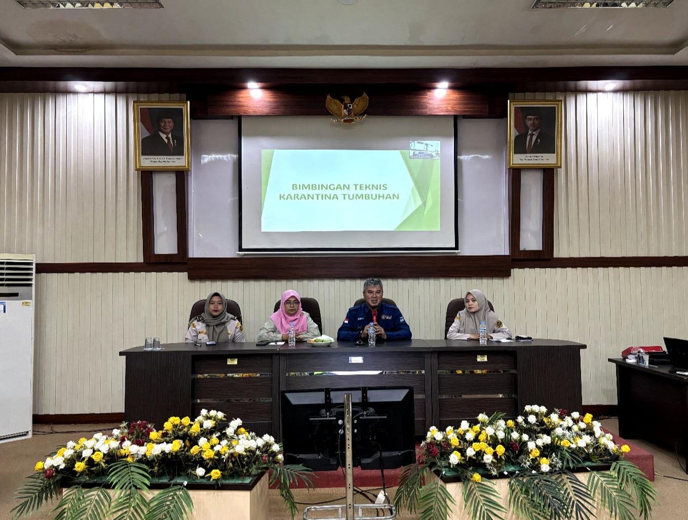 Bimtek Penguatan Pengawasa Karantina Tumbuhan