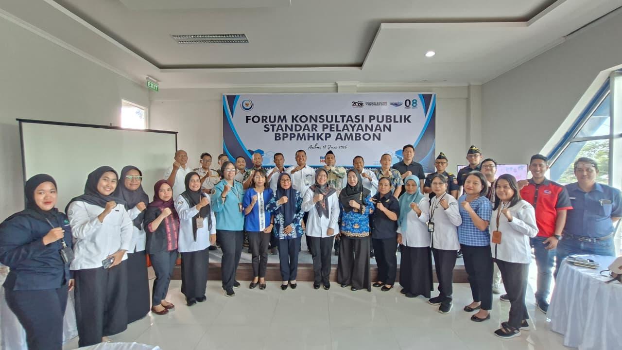 Karantina Maluku Perkuat Kolaborasi, Dorong Pelayanan Publik Makin Prima Lewat FKP BPPMHKP Ambon
