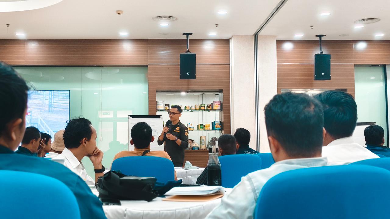 Perkuat Biosekuriti Peternakan, Karantina Lampung Gelar Bimtek Kekarantinaan di PT Great Giant Livestock