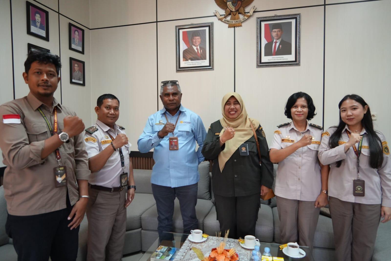 Sinergi Karantina dan BRMP Papua: Kawal Swasembada Pangan Lewat Modernisasi dan Keamanan Hayati