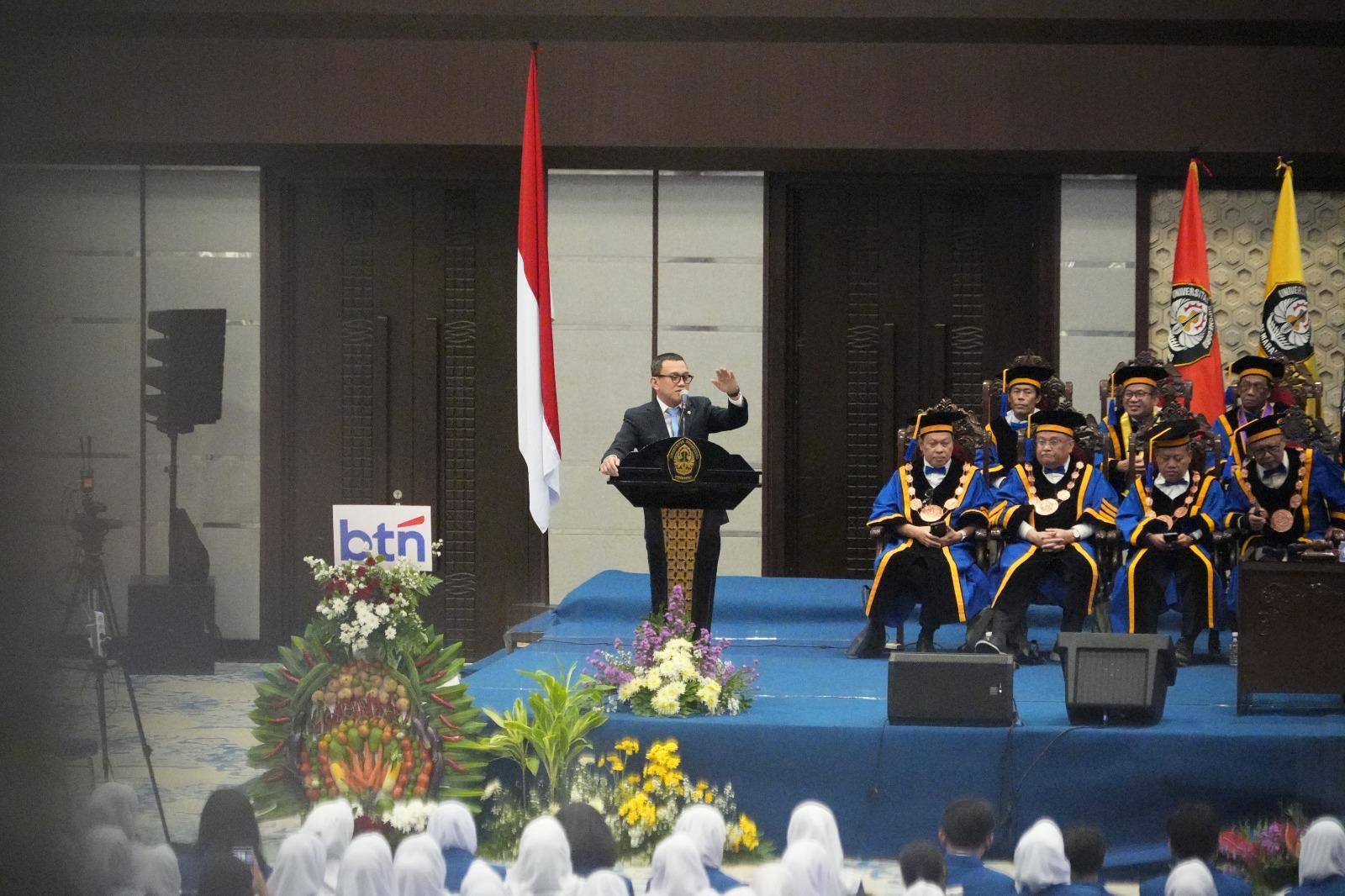Karding Kepada Mahasiswa Baru Undip: AI Bisa Cerdas, Tapi Tak Bisa Menggantikan Integritas