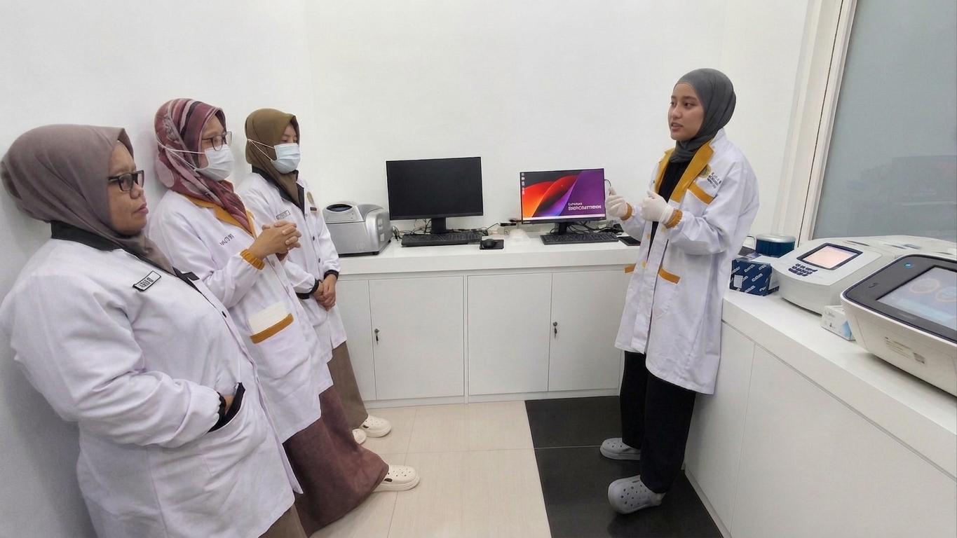 Deteksi Penyakit Ikan Lebih Cepat, Laboratorium Karantina Ikan Jawa Timur Perkuat Pengujian Biomolekuler dengan Rotor-Gene qPCR 5 Plex