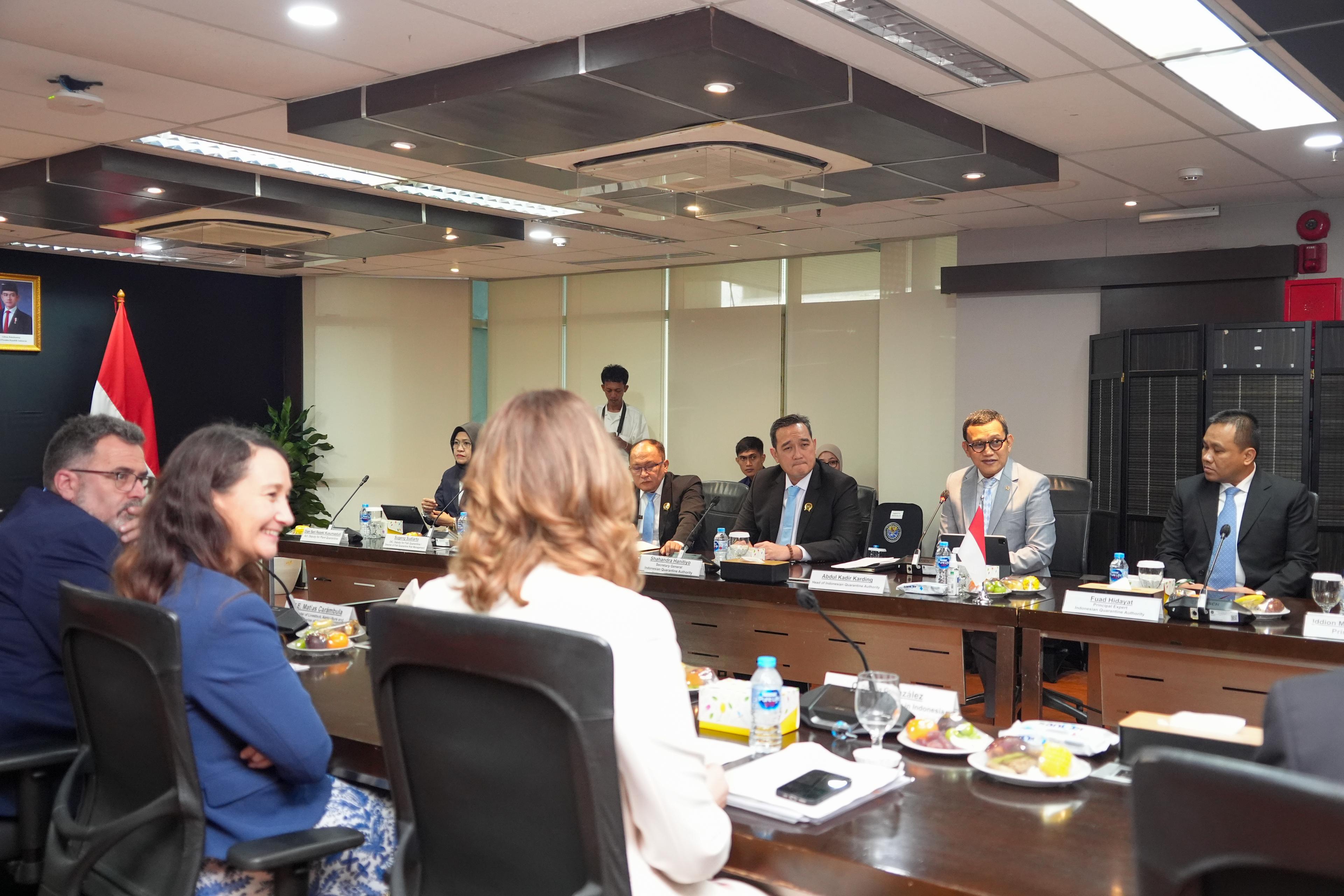Tak Hanya MoU, Karding Ingin Sistem Ketertelusuran Uruguay Bisa Dipelajari Perkuat Karantina Indonesia