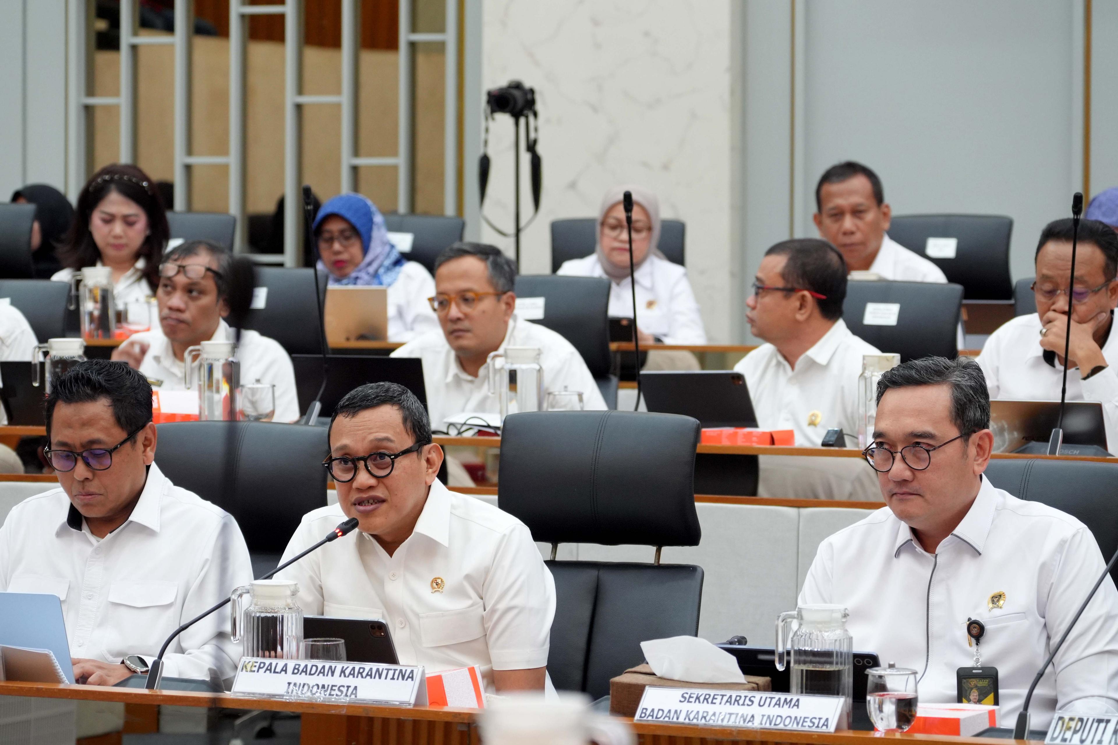 Perkuat Pengamanan Hayati dan Dukung Swasembada Pangan 2027, Barantin Usulkan Tambahan Anggaran Rp4,851 Triliun