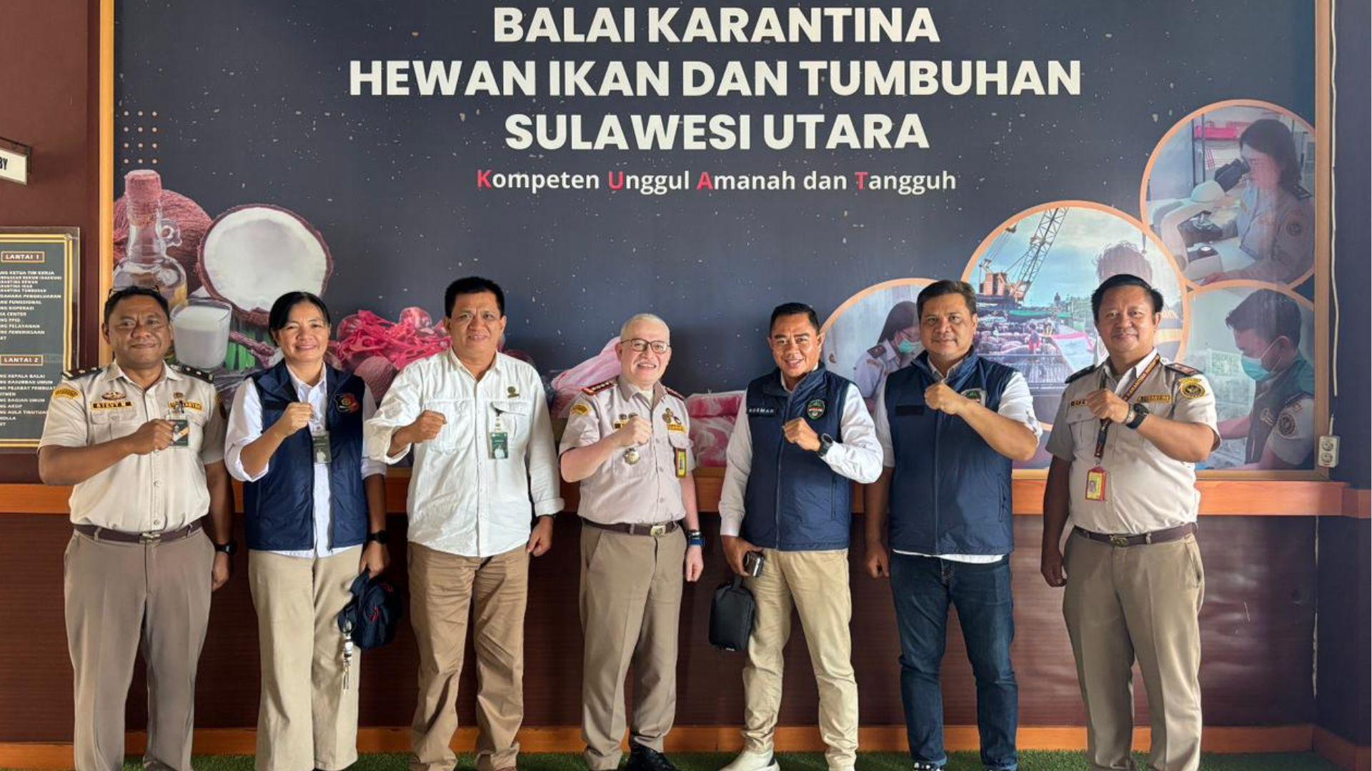 Karantina Sulut Sambut Gakkum KLHK sinergi pengawasan untuk cegah penyelundupan Satwa Tumbuhan liar