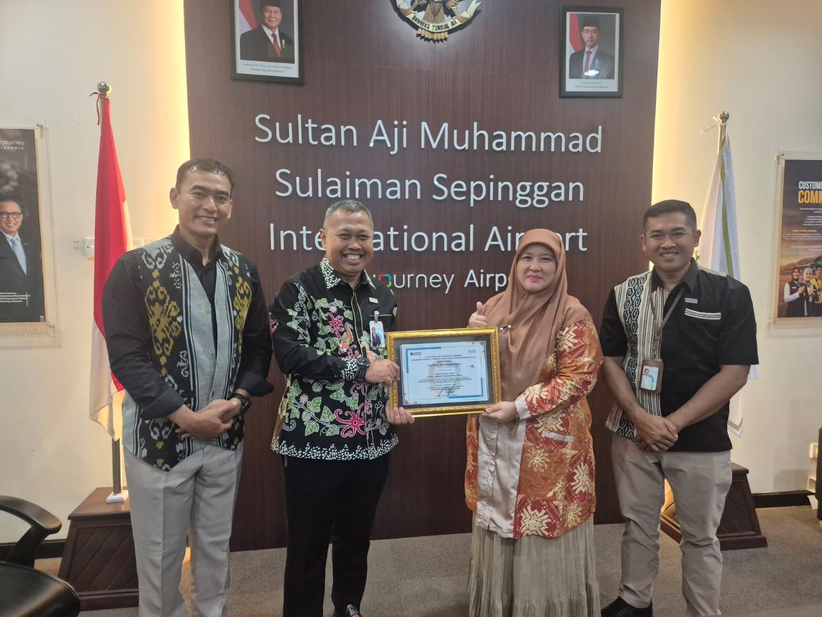Karantina Kaltim Raih Penghargaan atas Dukungan Pelayanan di TPFT SAMS Sepinggan, Bahas Peluang Pengembangan Rute Balikpapan–Cina
