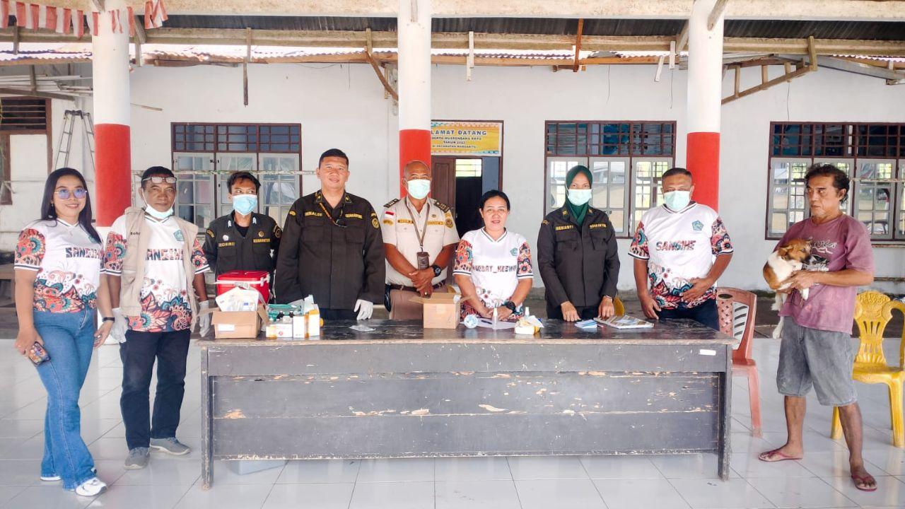 Sinergi Karantina Sulawesi Utara dan Pemkab Sangihe Sediakan Layanan Vaksinasi Rabies Gratis
