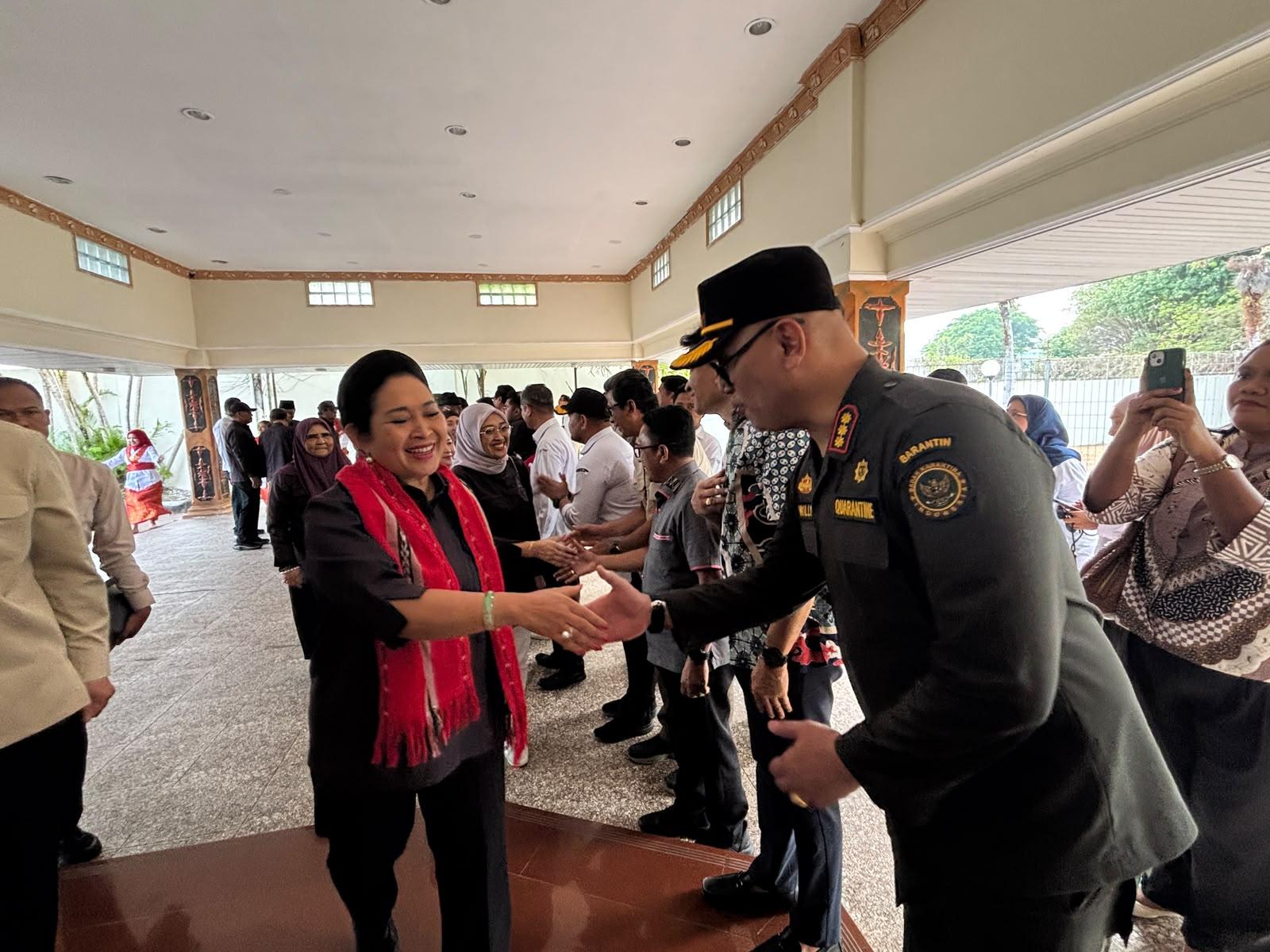 Balai Karantina Maluku Sambut Kunjungan Kerja Reses Komisi IV DPR RI, Perkuat Sinergi Pengawasan Satwa Liar