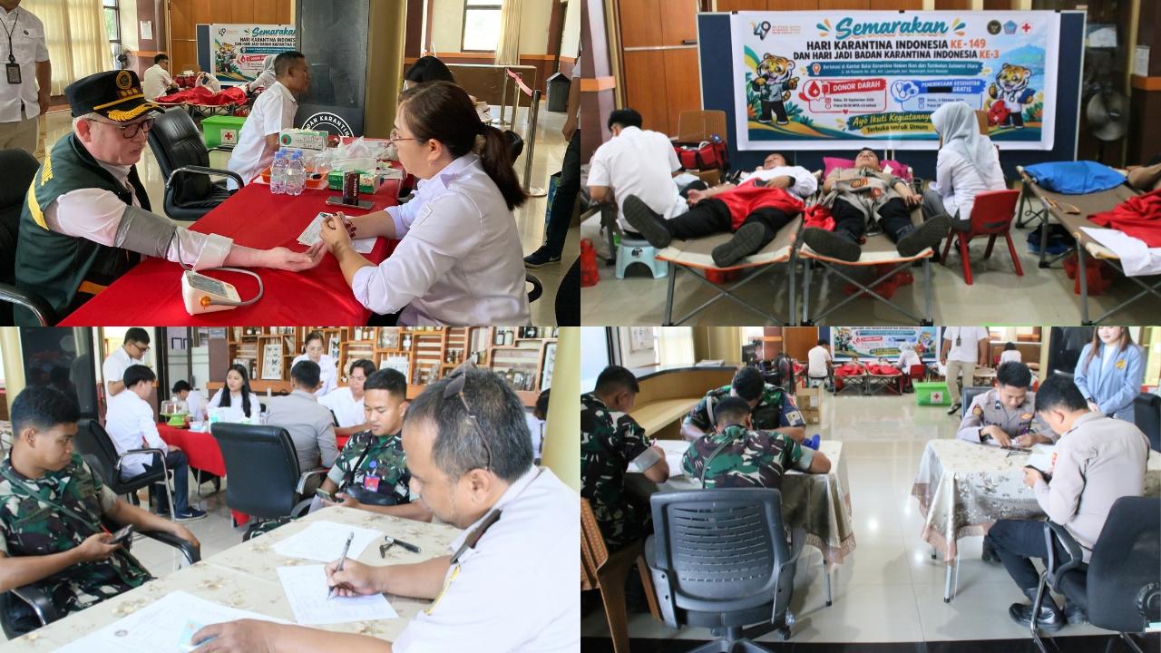 Setetes Darah Menyambung asa, mengalirkan kebaikan dan dedikasi kemanusiaan di hari karantina ke - 149
