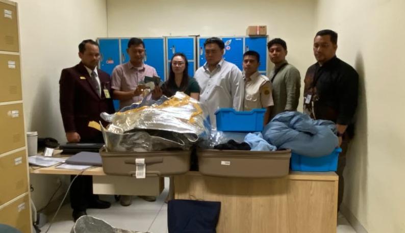 79 Ribu Benih Bening Lobster Berhasil Diselamatkan Dari Penyelundupan Di Bandara YIA