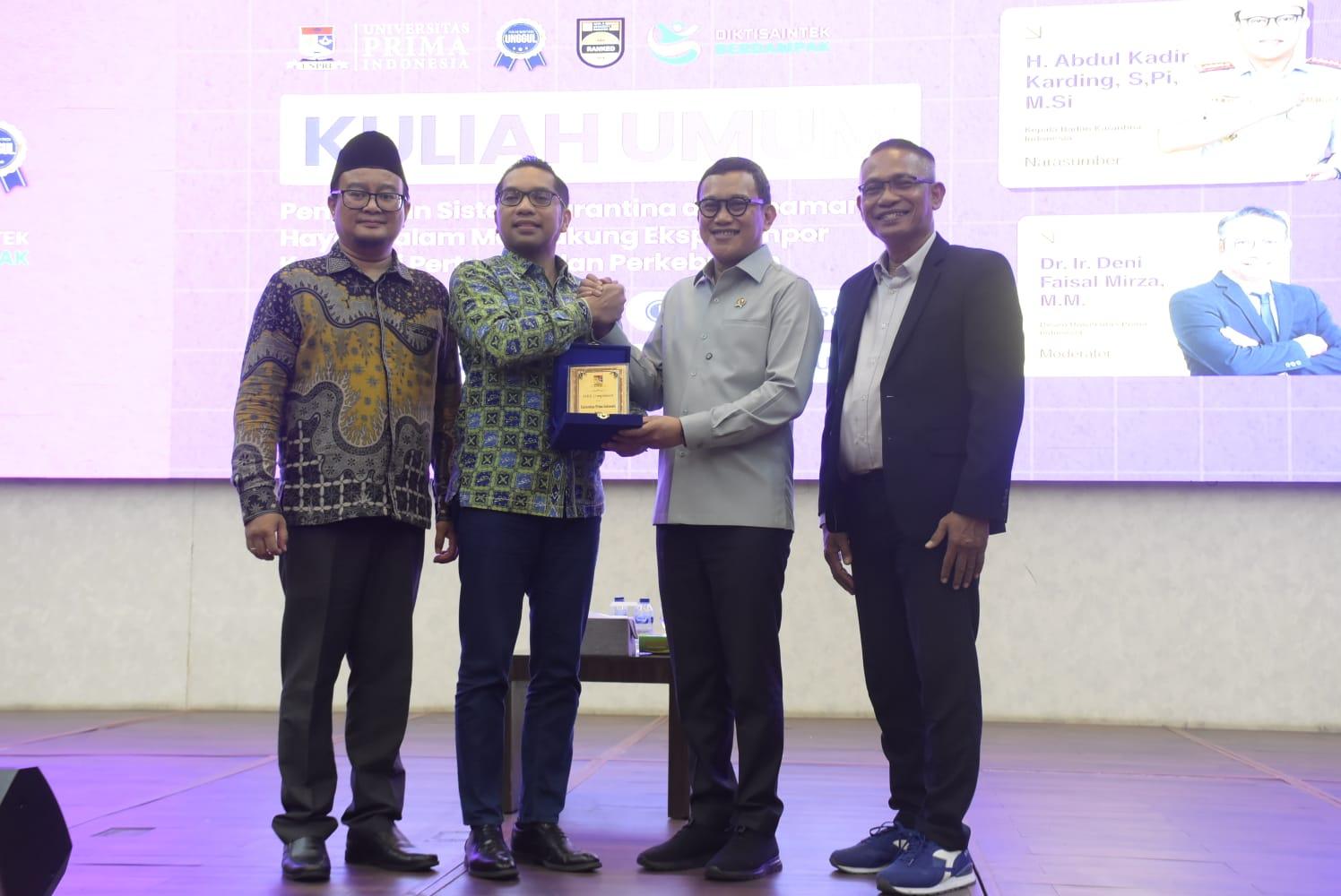 Kuliah Umum di UNPRI, Karding Ajak 1.000 Mahasiswa Jadi Penjaga Keamanan Hayati