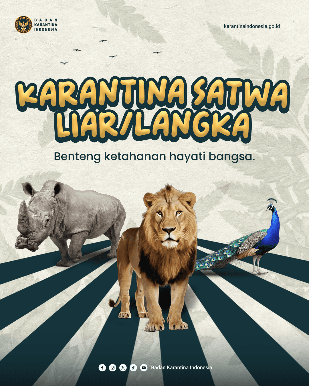 KARANTINA SATWA LIAR DAN LANGKA