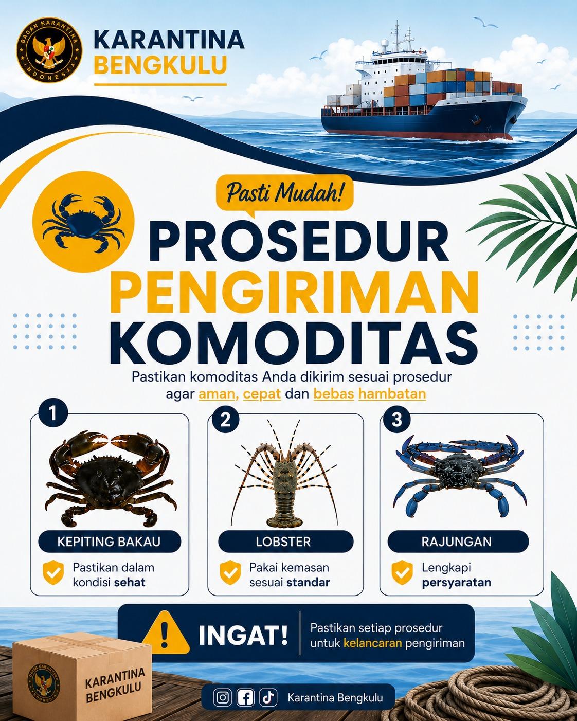 Prosedur Pengiriman Komoditas