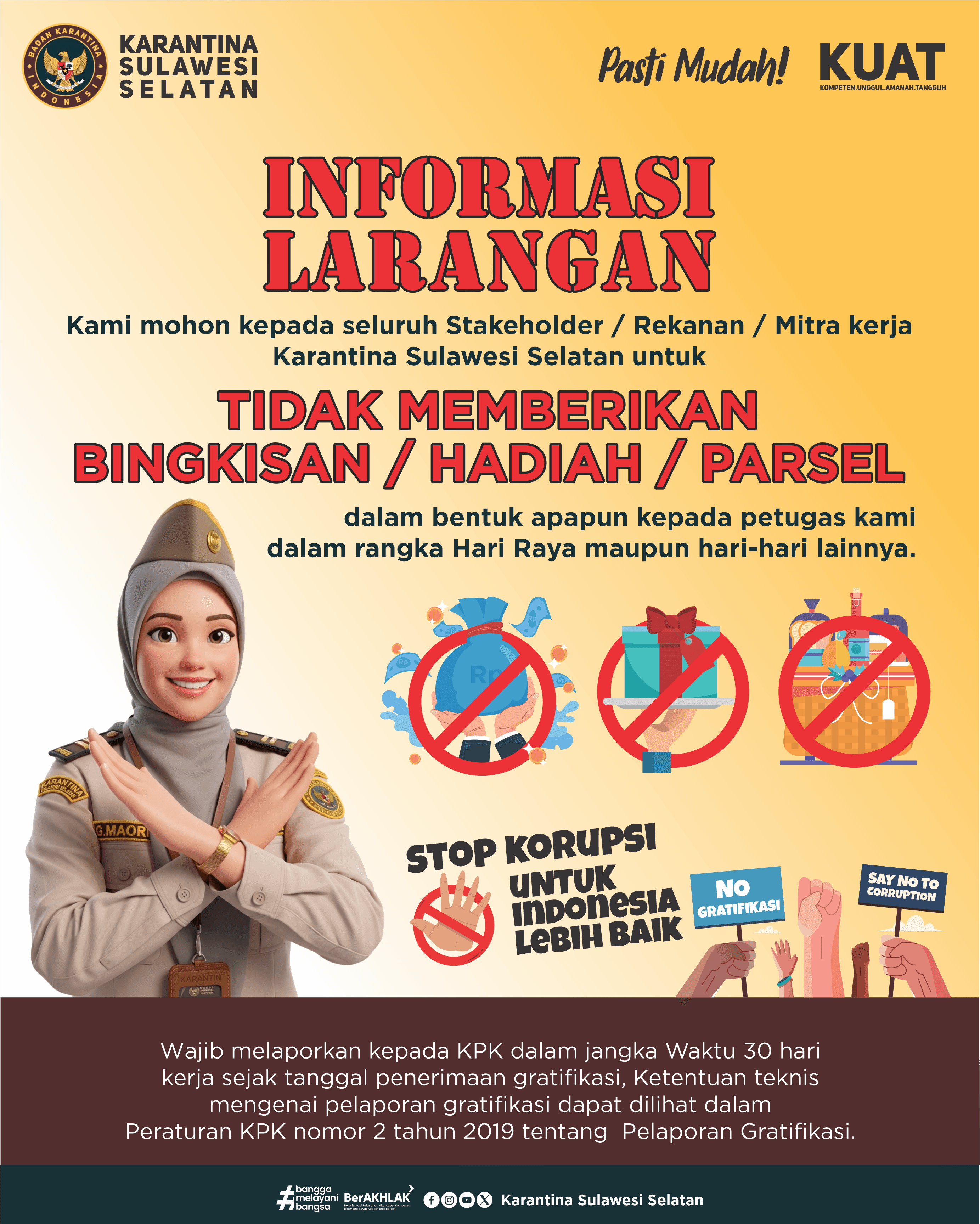 No Gratifikasi