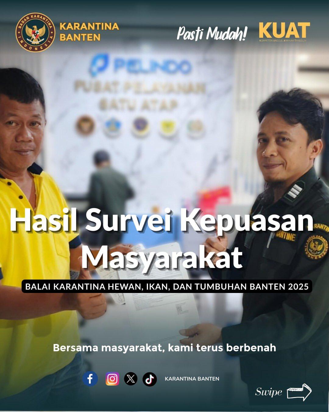 Hasil Survey Kepuasan Masyarakat